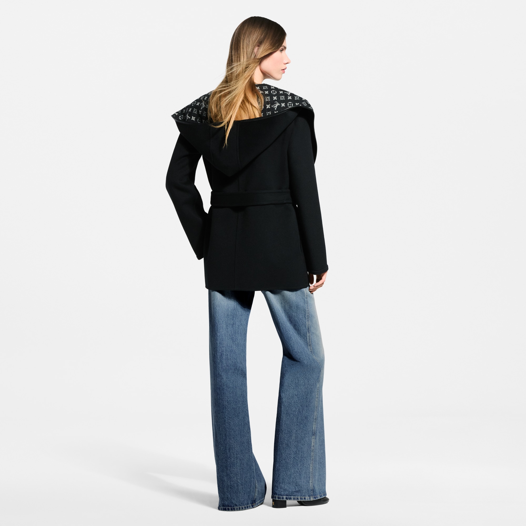 Belted Short Wrap Pea Coat - Ready-to-Wear | LOUIS VUITTON